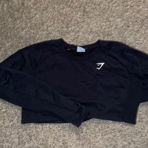 gymshark long sleeve crop top